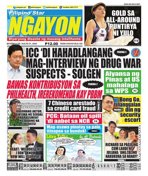 star ngayon kutob|Hulyo 31, 2024 .